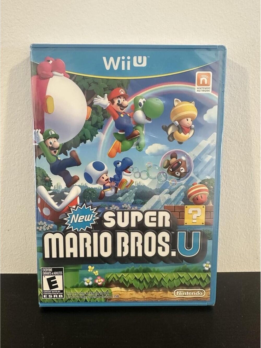 New Super Mario Bros. U WiiU (Nintendo Wii U, 2012) NEW SEALED